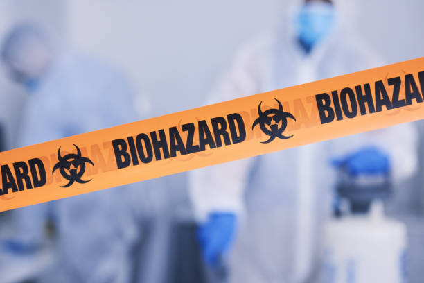 Professional Biohazard technician working in Haworth, NJ